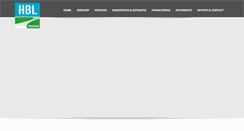 Desktop Screenshot of hbltrading.nl